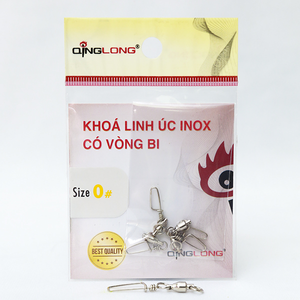 Khóa link úc inox có vòng bi QL